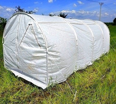 Металлопластиковый парник "Великан" в Новосибирске Металлопластиковый парник "Великан" в Новосибирске